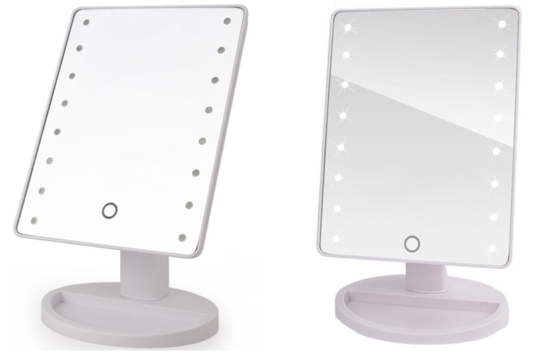 Interpretatief Parasiet Verschuiving Touchscreen Make up spiegel met LED verlichting - Mommyonline.nl